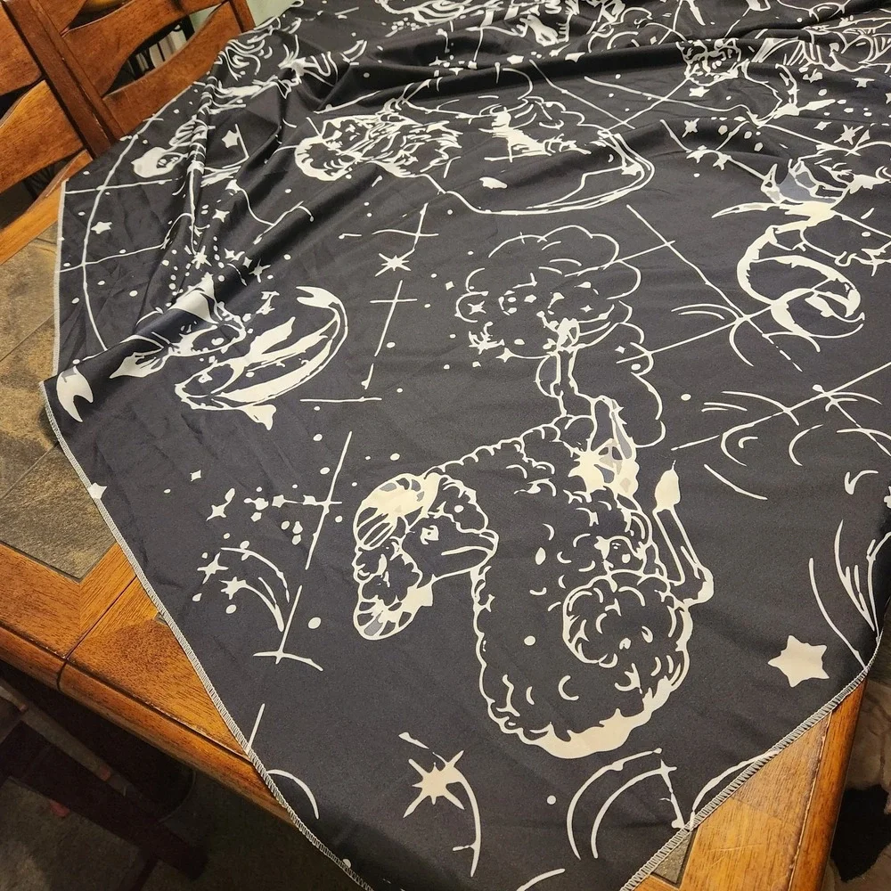 Constellation Stars Astrology Celestial Wall Hanging Tablecloth  60 X‎ 50